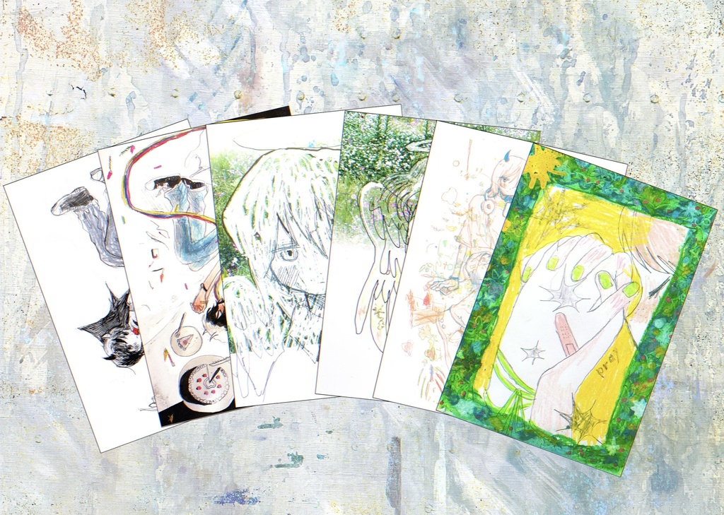 でするなポストカードセット