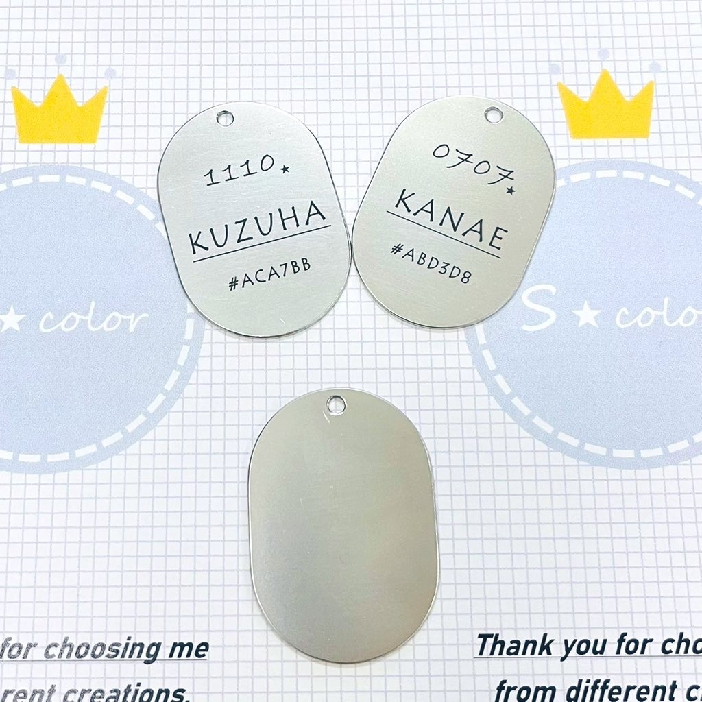 パーツを選べる【じゃらじゃらキーホルダー】 推しの名前オーダー刻印パーツ有