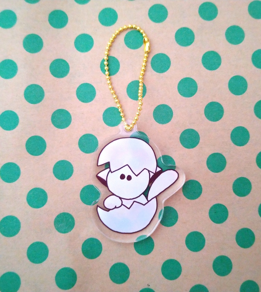 ねこりぱアクリルストラップ