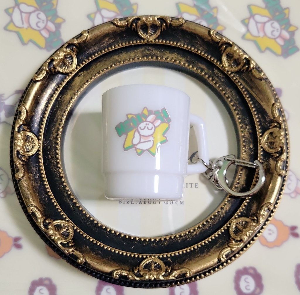 ミニコップキーホルダー