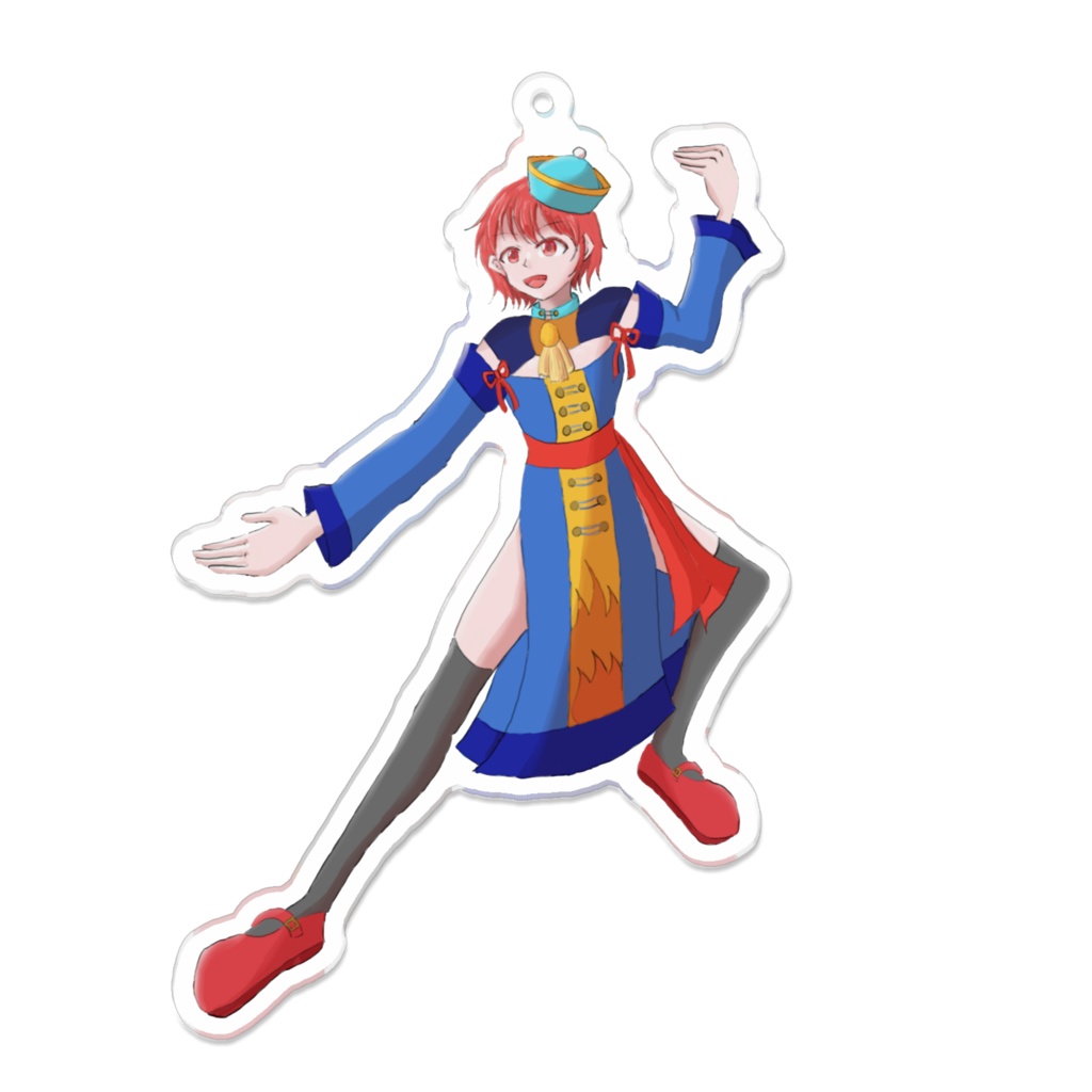 カニカマ大好き カニカマちゃん アクリルキーホルダー