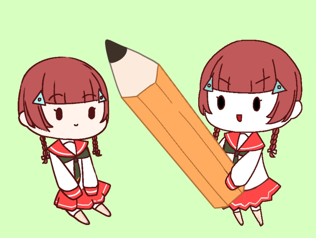 三島ひあかミニキャラアクリルキーホルダー