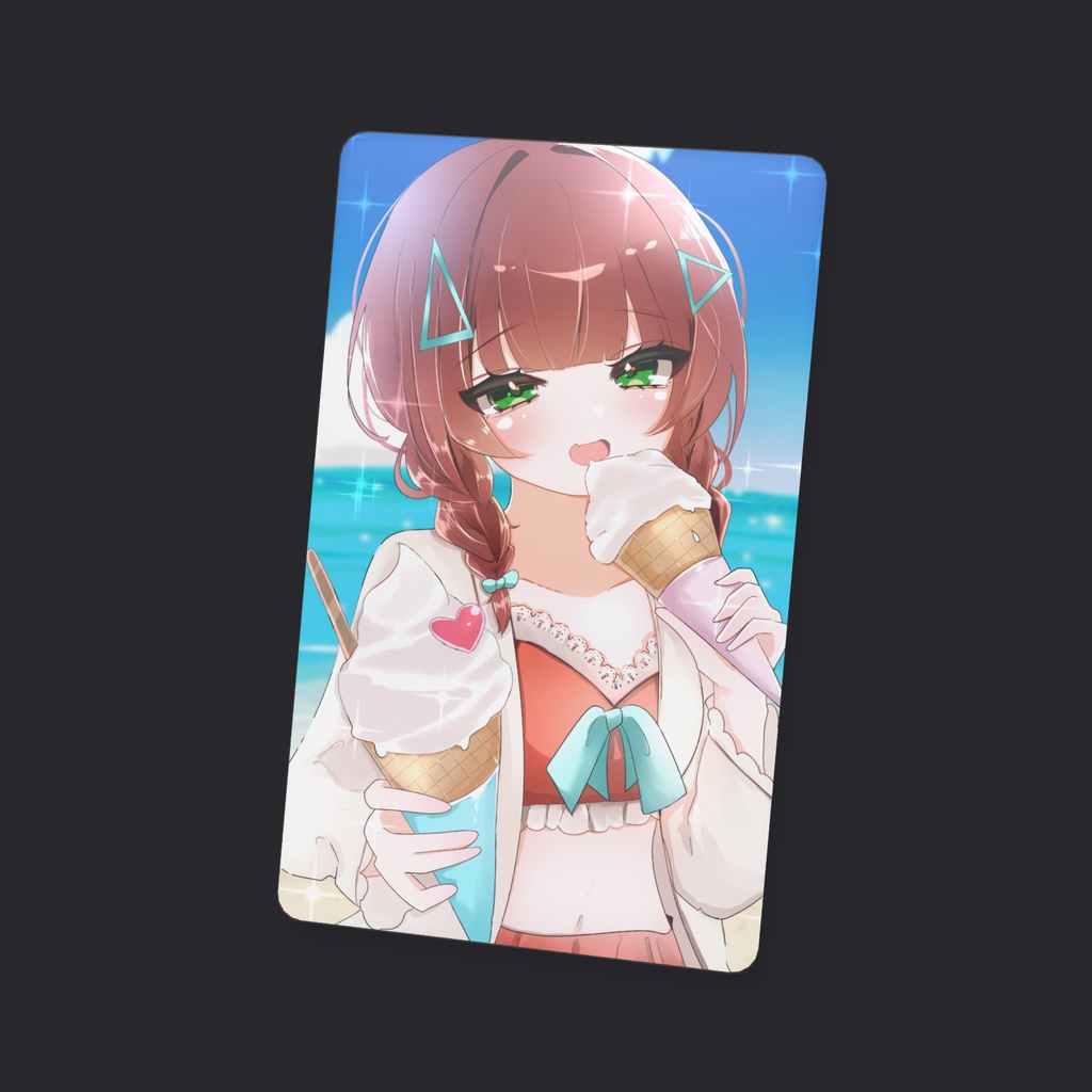 2026夏三島ひあかのクリアカード(名刺サイズ)