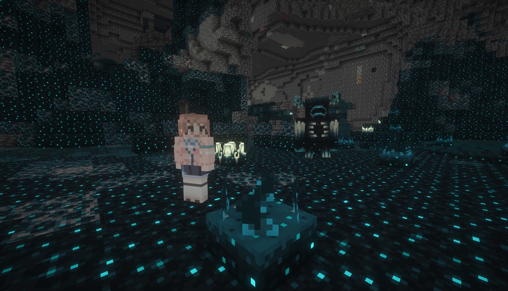 【無料配布】花海佑芽 マイクラスキン(マインクラモト)