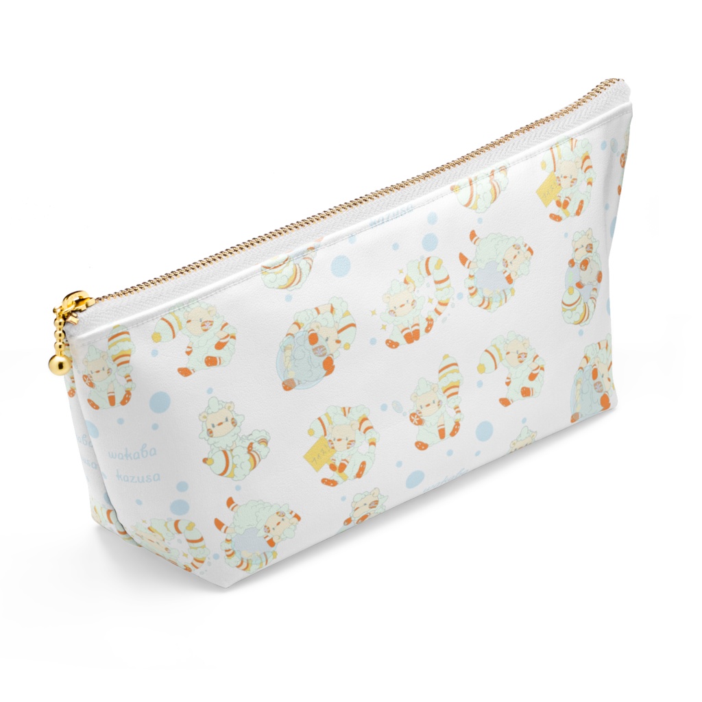 あわくまポーチ(白)
