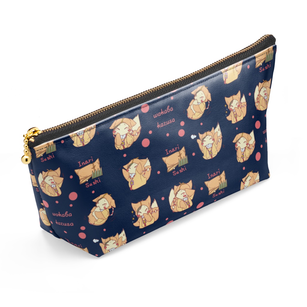 いなりポーチ(紺)