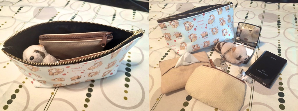 いなりポーチ(メンズ)茶