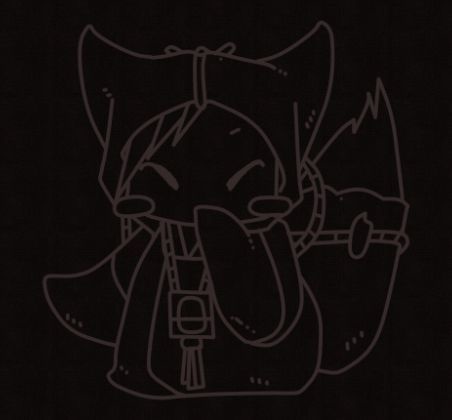 いなりポーチ(メンズ)黒