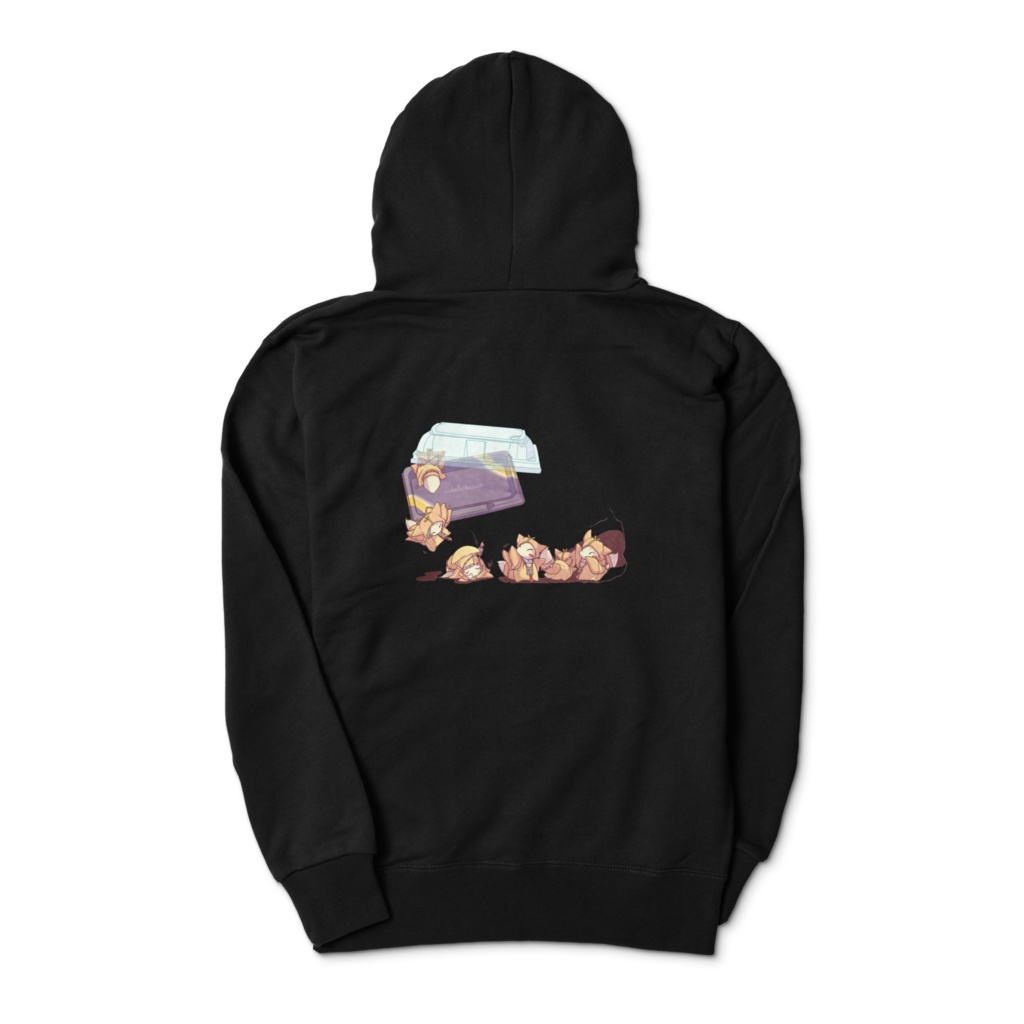 いなりジップパーカー