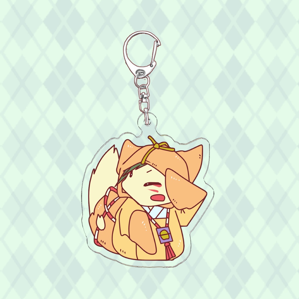 いなりアクリルキーホルダー(5種)