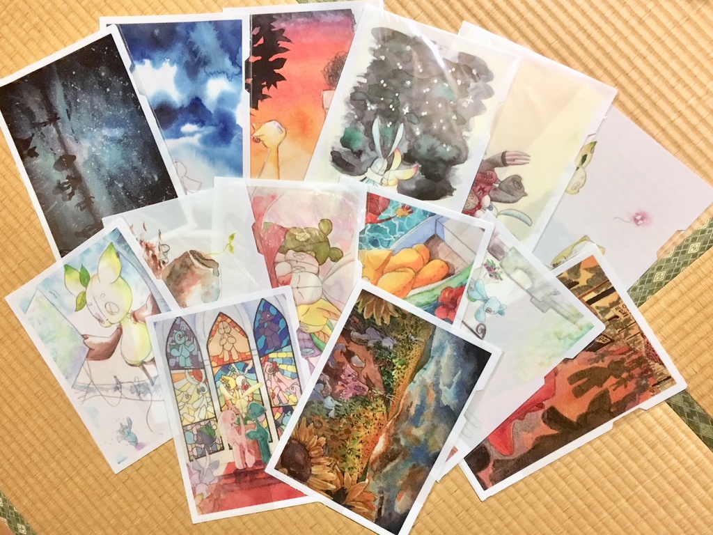 ちぃかま族。クリアファイル(全14種)