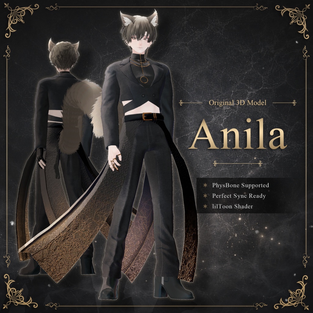【発売記念セール】6,000円→5,000円|『アニラ|Anila』オリジナル3Dモデル #Anila3D