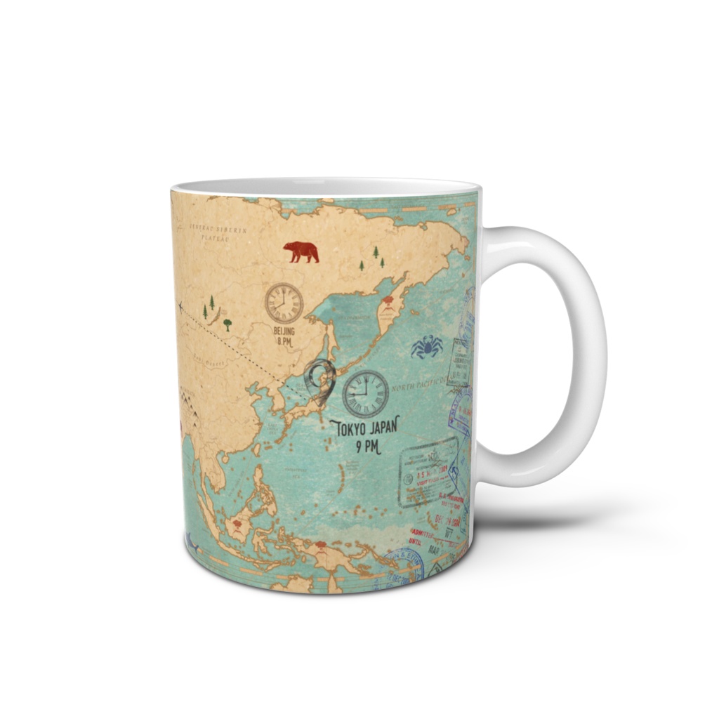 旅するマグカップ（TOKYO ⇄ VALENCIA）