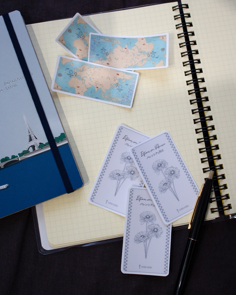 旅するステッカー TOKYO ⇄ VALENCIA