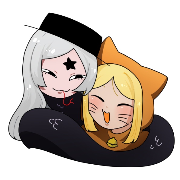 ナナ＆キティ　アクリルキーホルダー