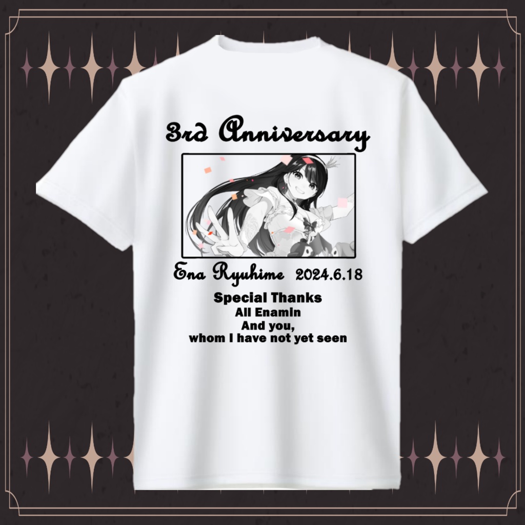 7/7まで予約受付🎉【3周年記念Tシャツ】