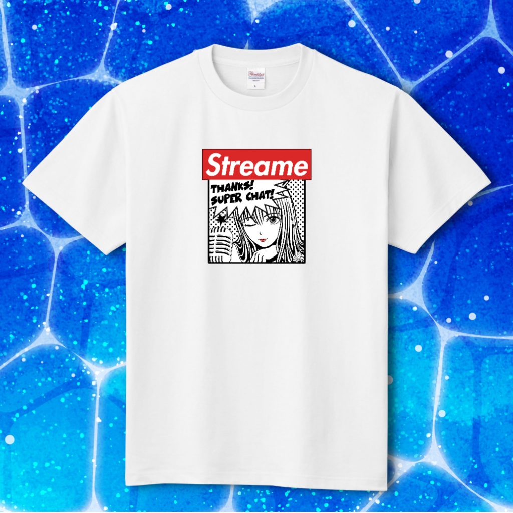 【8/10まで受注受付中】竜姫エナStreameTシャツ(2色展開)