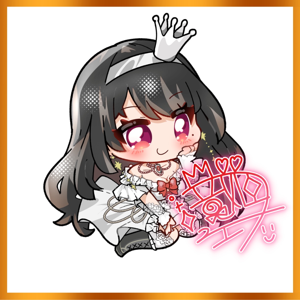 【155thバースデープチグッズ】アクリルクリア色紙 8月15日まで！