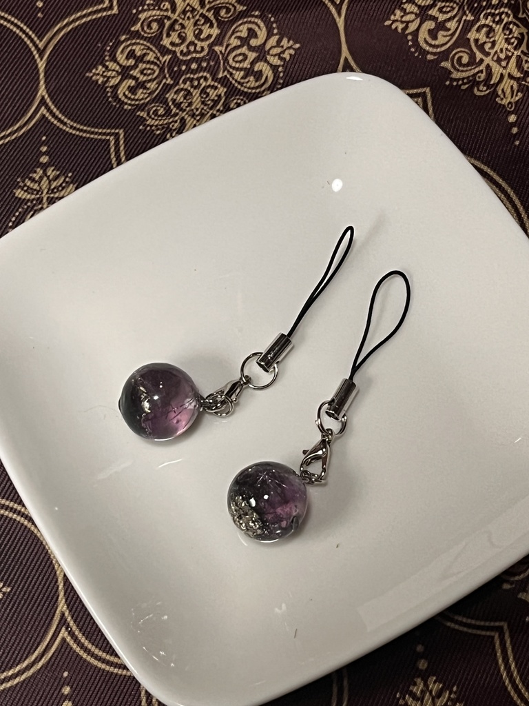 悪魔玉キーホルダー