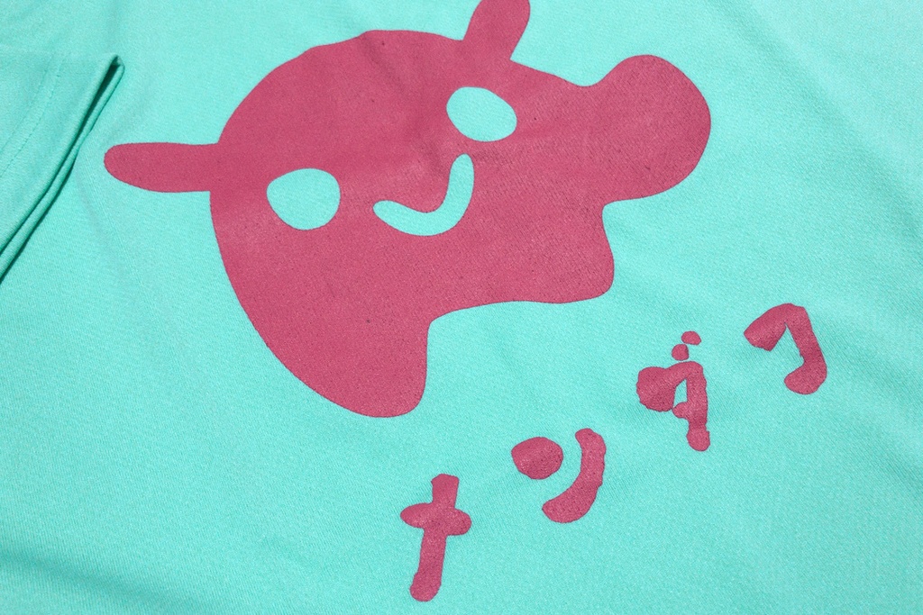 ★SALE★【Mサイズ】<速乾ドライ>メンダコTシャツ ミントグリーン(あんしんBOOTHパック(匿名)で自宅から発送)