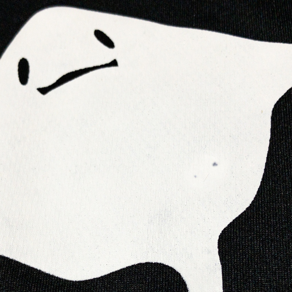 ★アウトレット★<速乾ドライ>【Mサイズ】エイと魚 Tシャツ【ブラック】(BOOTHパック(匿名)で自宅から発送)