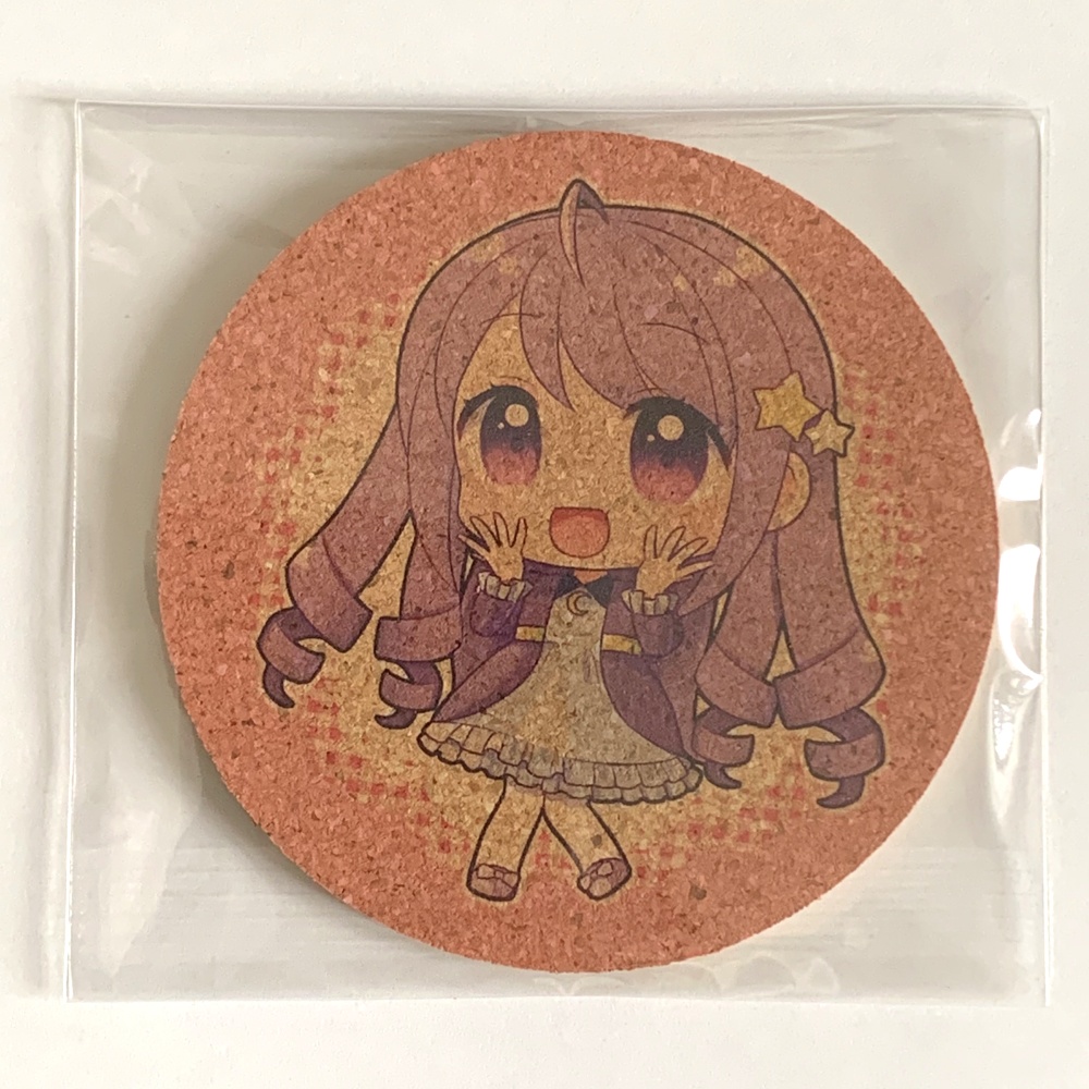 りっかコルクコースター