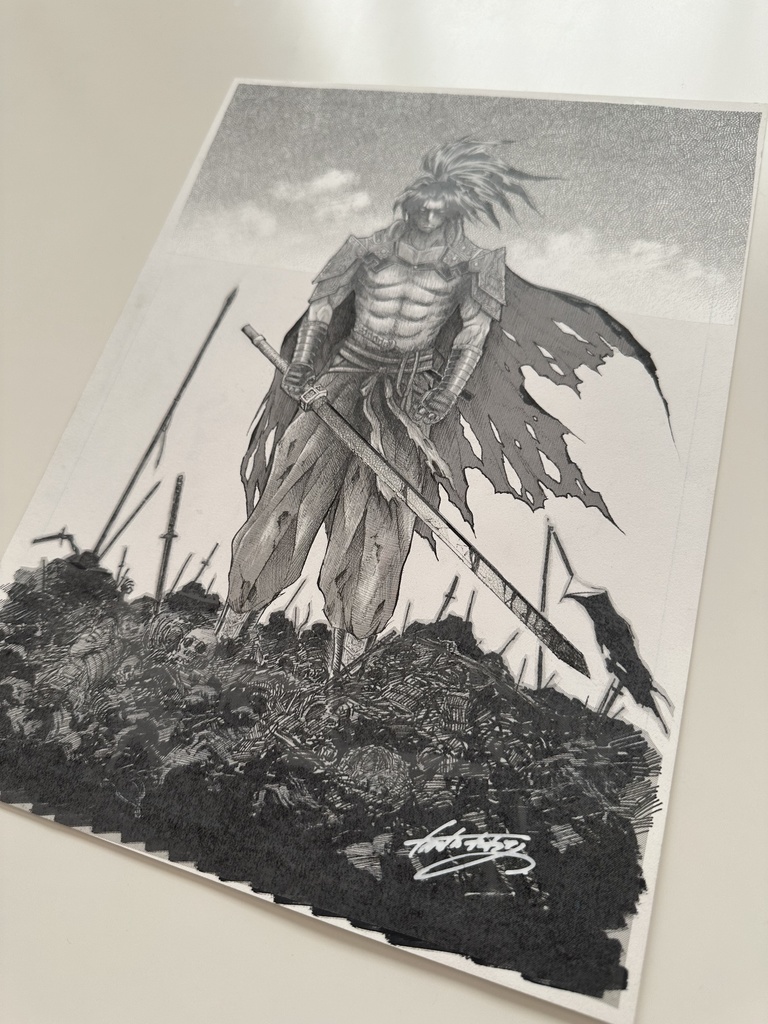 【飢えの王】イメージボード【原画】★【1点モノ】★【購入者特典アリ】