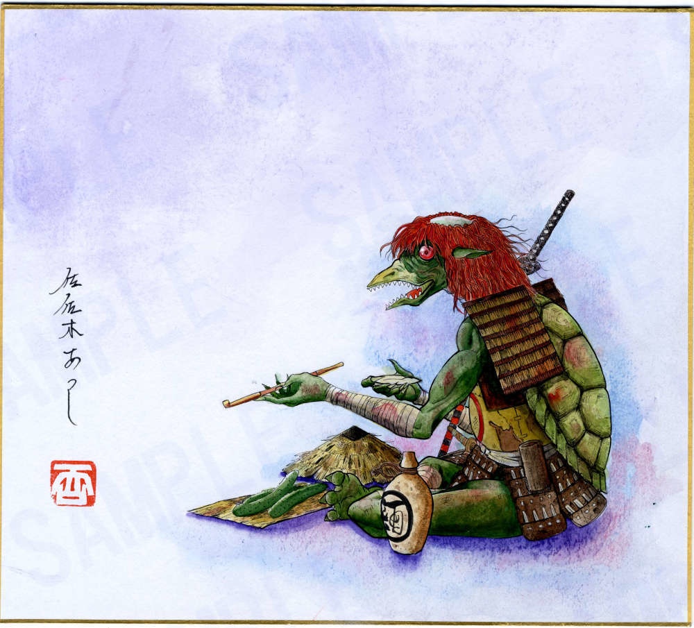 【原画】『煙管(キセル)』