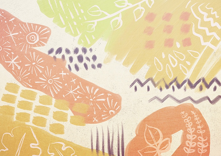 【商用利用OK】手書きデザイン ブックカバー No.220（高解像度300dpi）