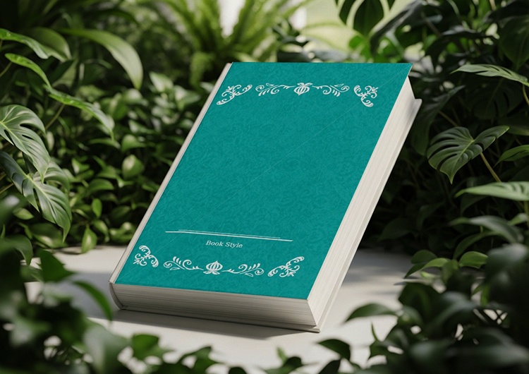 【商用利用OK】洋書風デザイン ブックカバー No.176（高解像度300dpi）