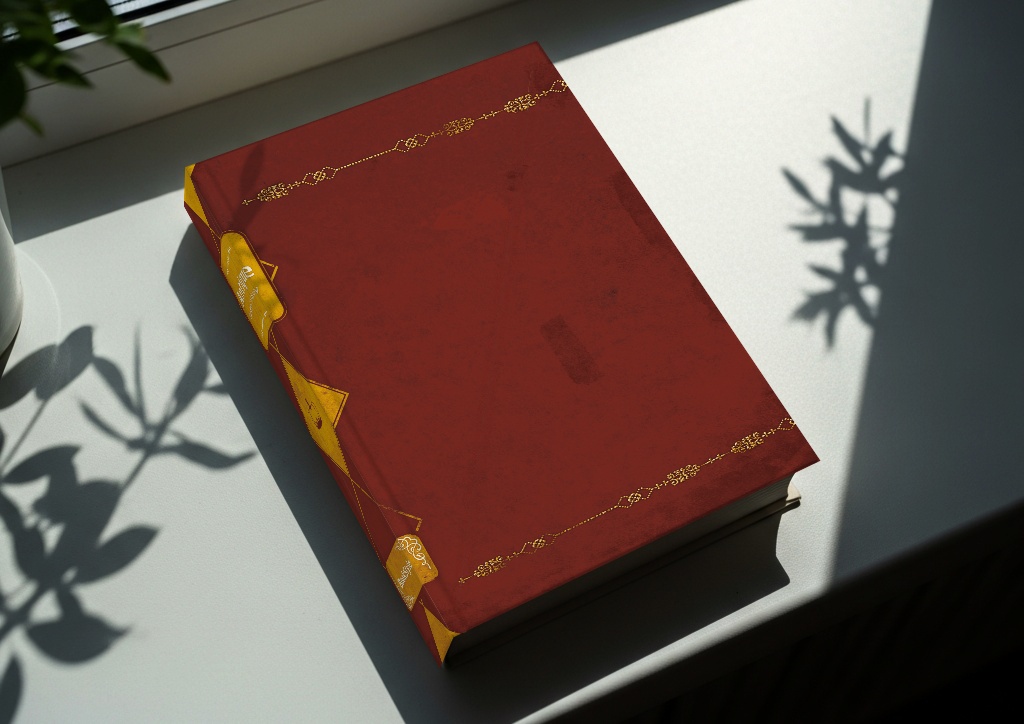 【商用利用OK】古い洋書デザイン ブックカバー No.158（高解像度300dpi）