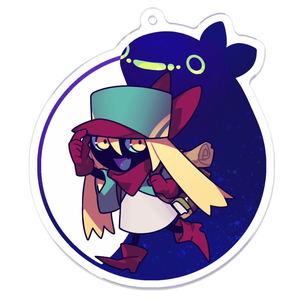 テスティラ＆オーバード　アクリルキーホルダー