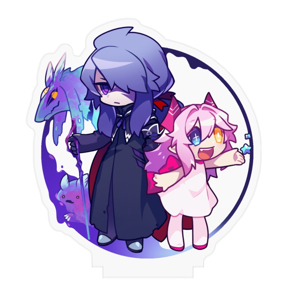 レインサー&リージャ アクリルフィギュア