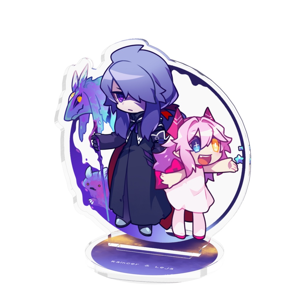 レインサー&リージャ アクリルフィギュア