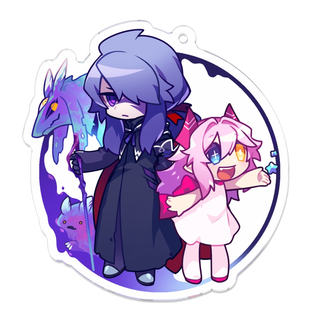 レインサー&リージャ アクリルキーホルダー