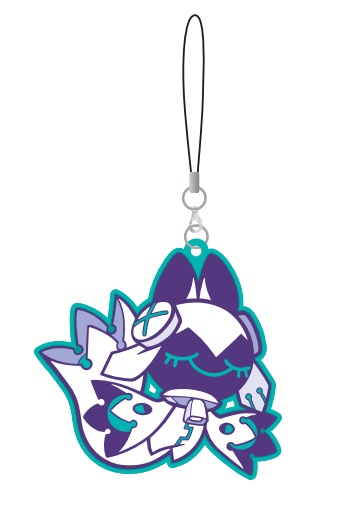 【創作】ヲモテノミィ ラバーストラップ