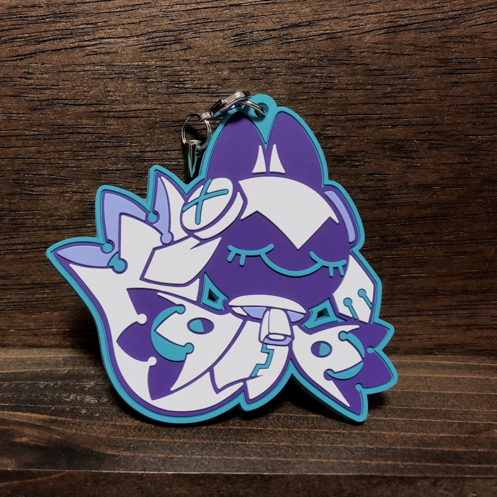 【創作】ヲモテノミィ ラバーストラップ