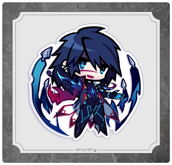 黒陽くん　アクリルキーホルダー