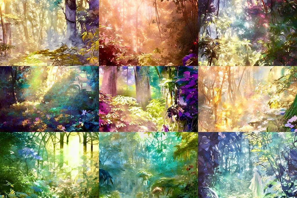 背景素材 50枚セット ファンタジックな風景 自然 素材イラスト屋 Booth 背景素材 50枚セット ファンタジックな風景 自然 素材イラスト屋 Booth