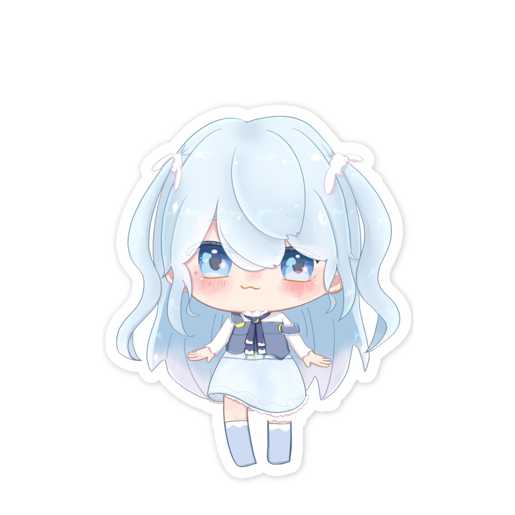 卯月なな汰 スマホステッカー(新衣装ver.)