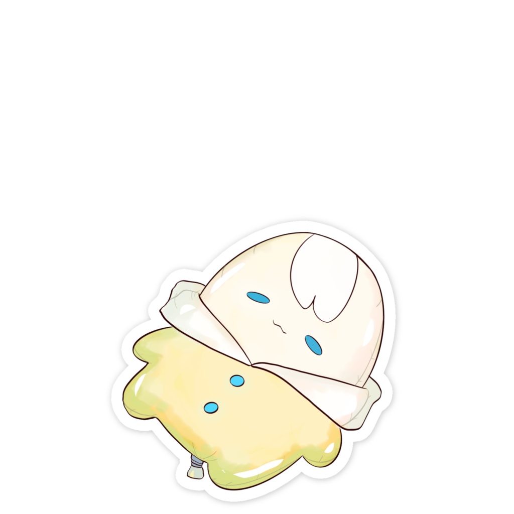 むぅ スマホステッカー