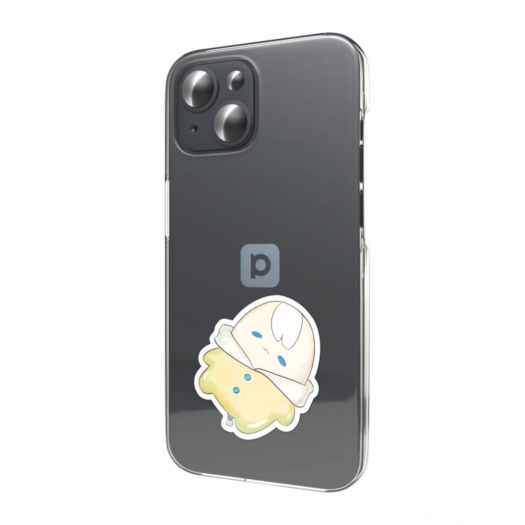 むぅ スマホステッカー
