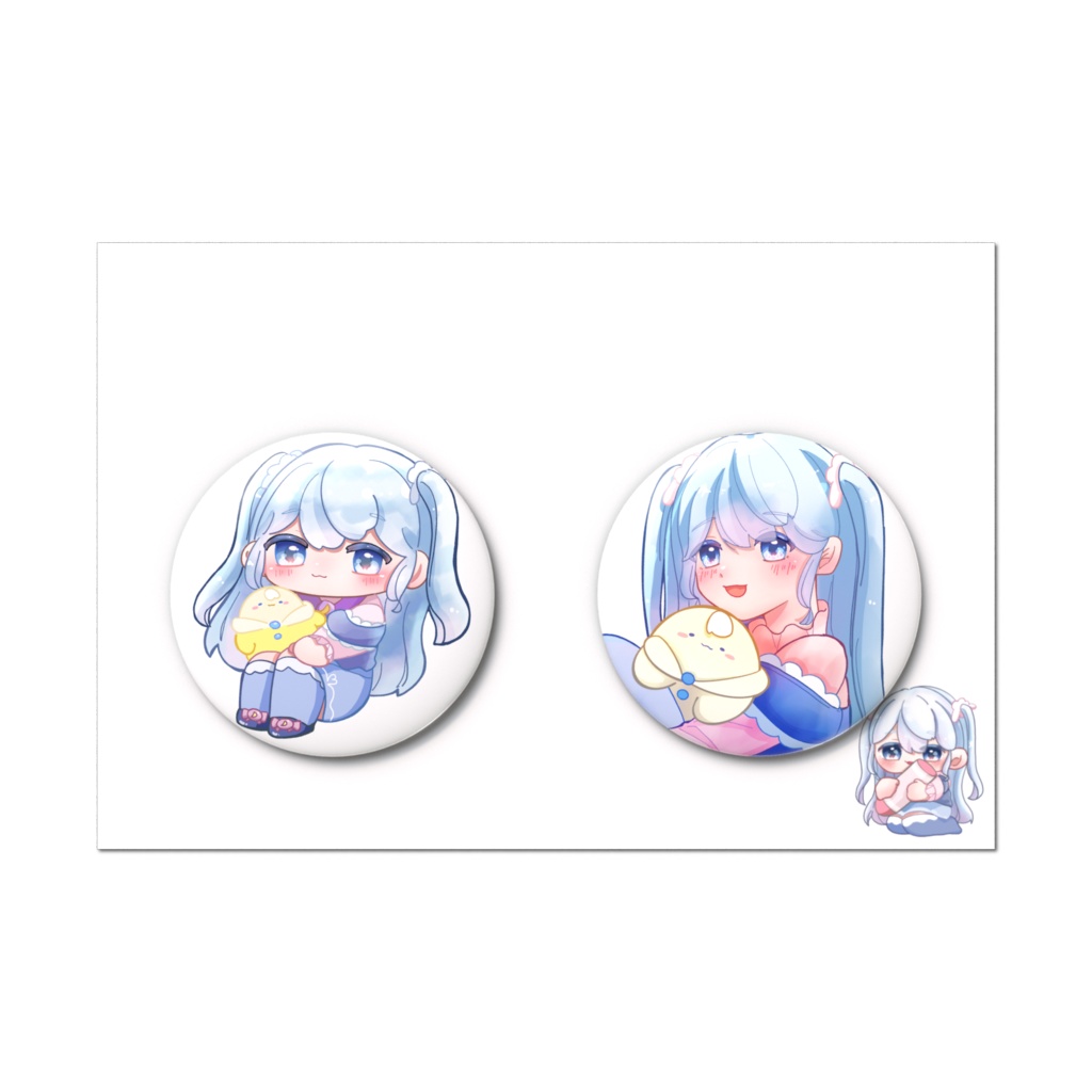 1周年記念 缶バッチセット