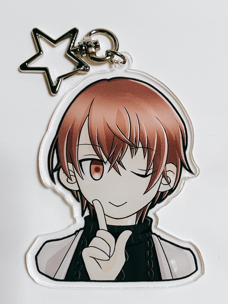 【非公式】社築 リゼ・ヘルエスタ 加賀美ハヤト アクリルキーホルダー【にじそ09】