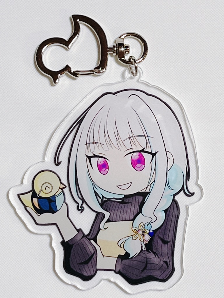 【非公式】社築 リゼ・ヘルエスタ 加賀美ハヤト アクリルキーホルダー【にじそ09】