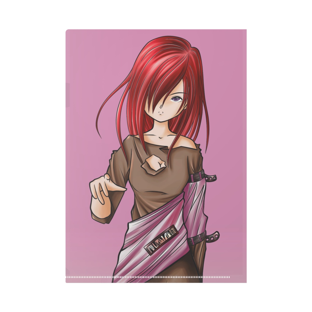 被験者3号 オリジナルクリアファイル