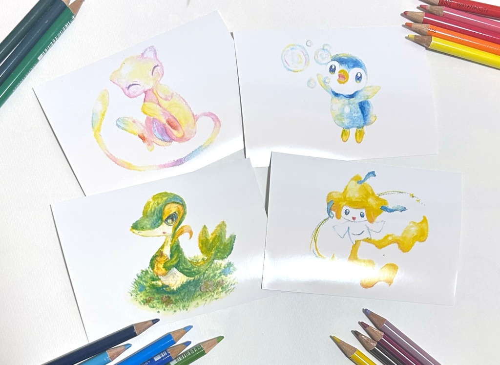 ポケモンイラスト ポストカード1枚
