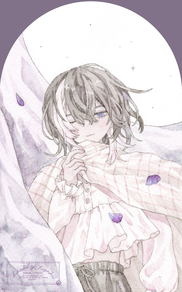 原画「NIGHT ROSE 」