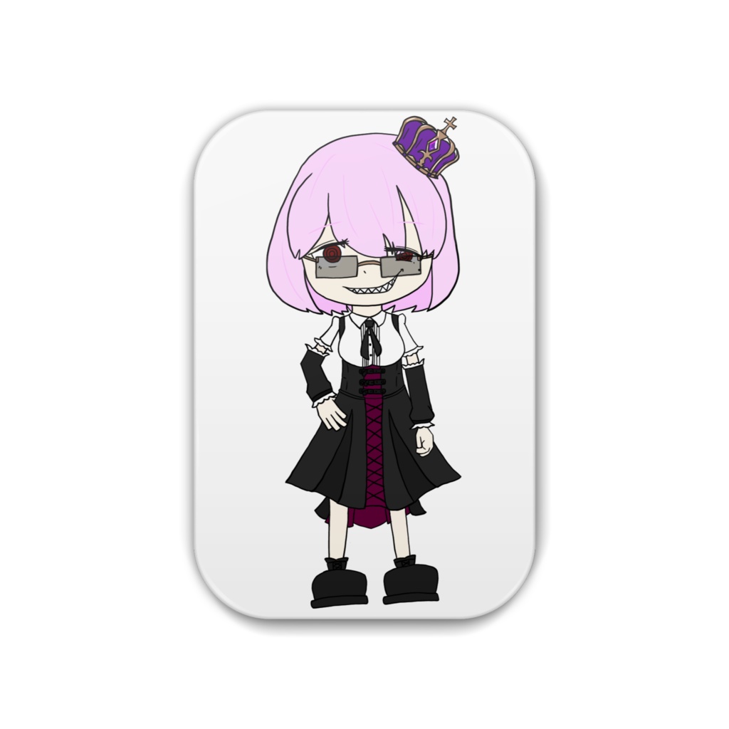 てきとう缶バッチ