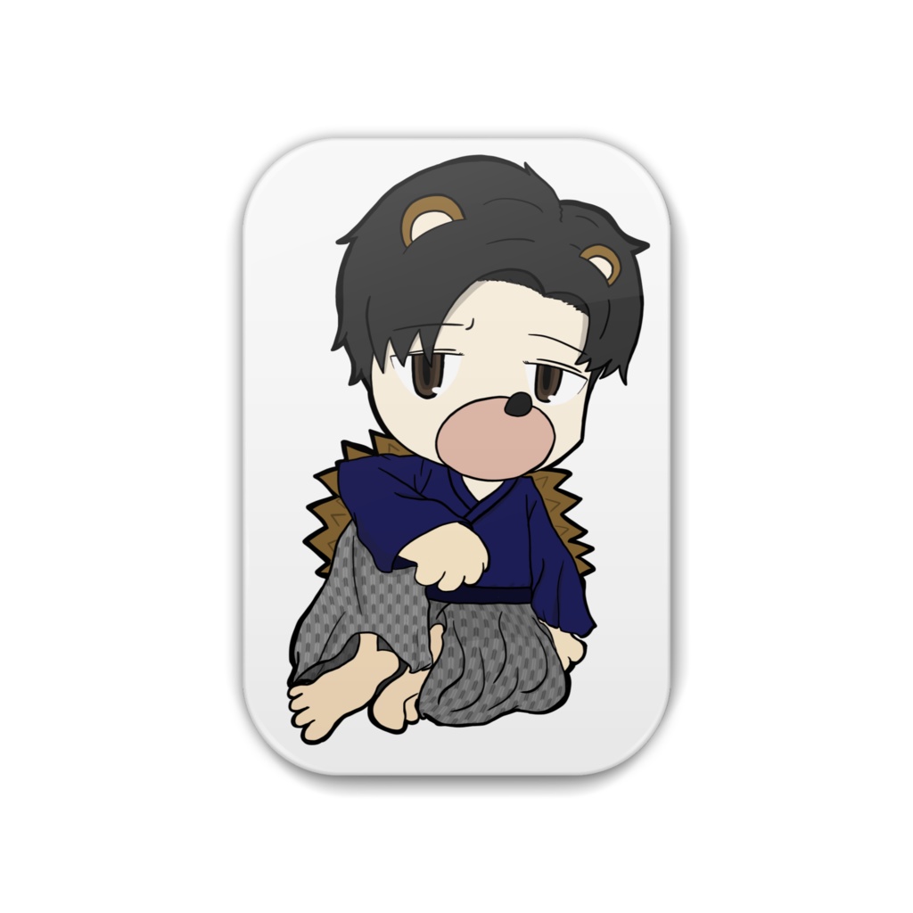 はりらん缶バッジ